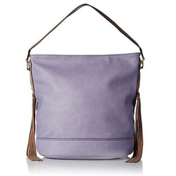 mg collection Handbags - MG Collection Janna Tassel Slouchy Shopper